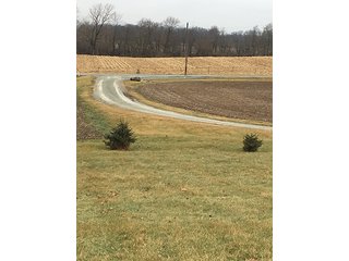 6 Acres with mobile home, 54' x 88' heated and insulated pole building with office, equipment storage, shop, overhead storage and restroom.  Well and 2 septic systems.  24' x 40' livestock or storage building.

Great for mini-farm or additional storage and shop for local farmers.  Excellent potential building site. - 6 Acres with Mobile Home, Pole Building & Storage or Livestock Building